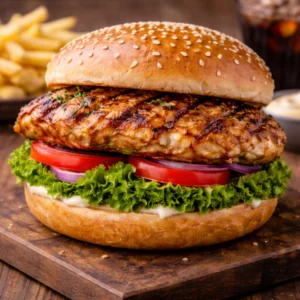 Grilled Chicken Burger